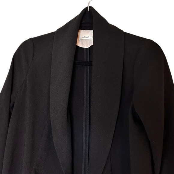 Aritzia Wilfred Chevalier Blazer- Black Size 4 - Picture 4 of 11
